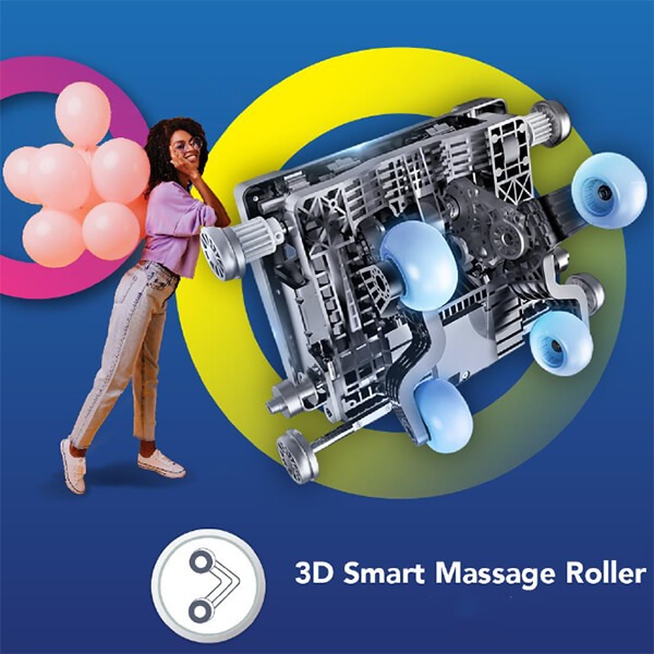 Smart reluxe 3d massage